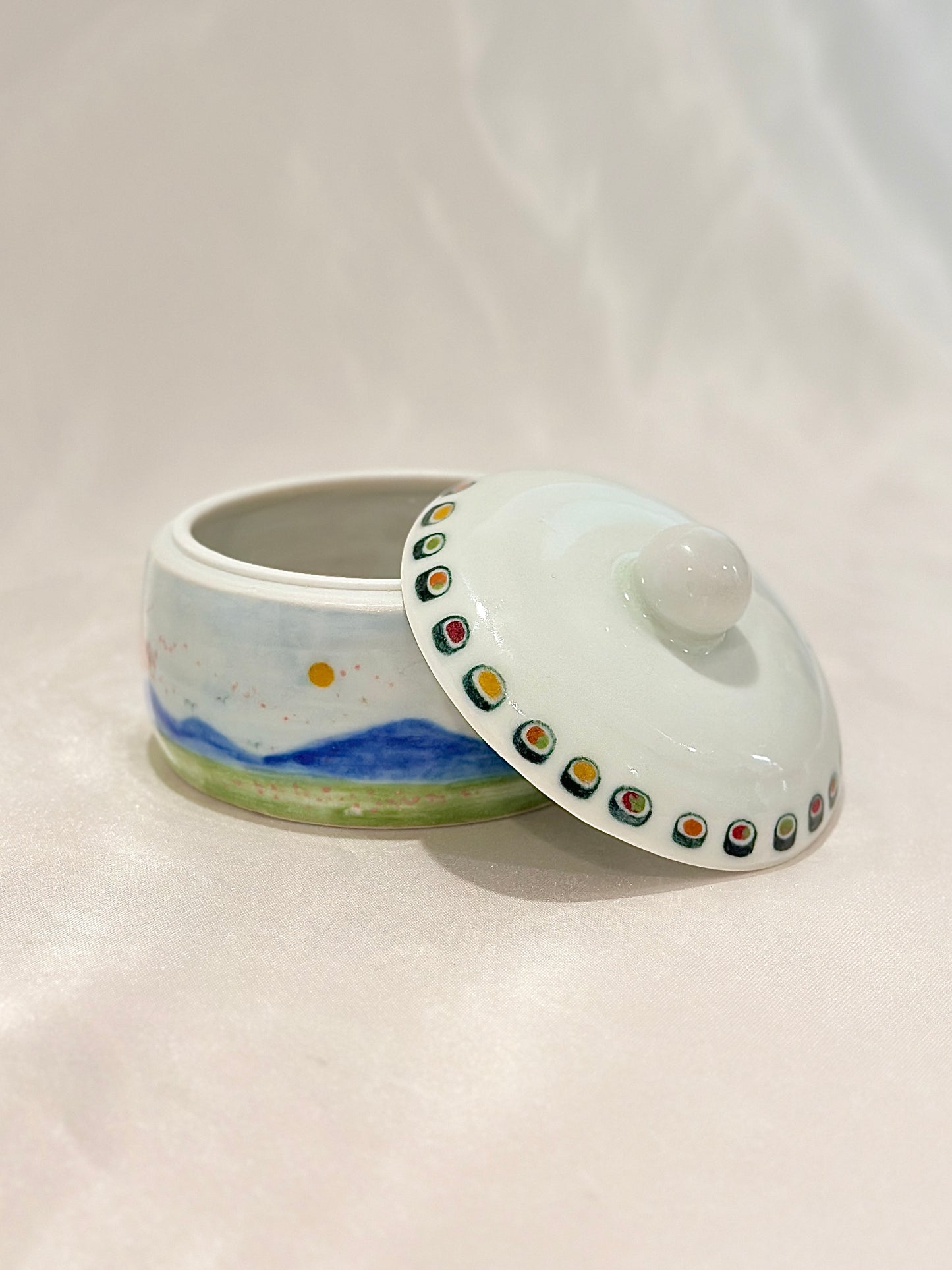 Sakura Sushi Trinket Box