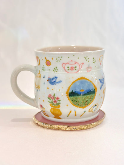 Painter’s Sunlit Studio