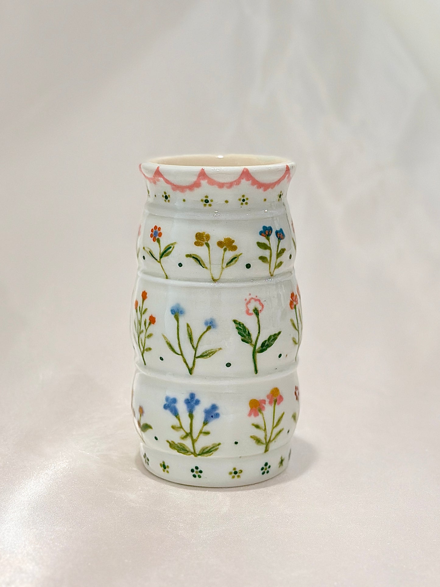 Wildflower Garland Vase