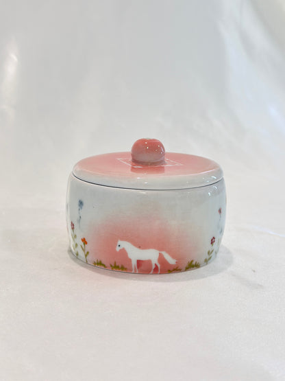 Gentle Grazing Trinket Box