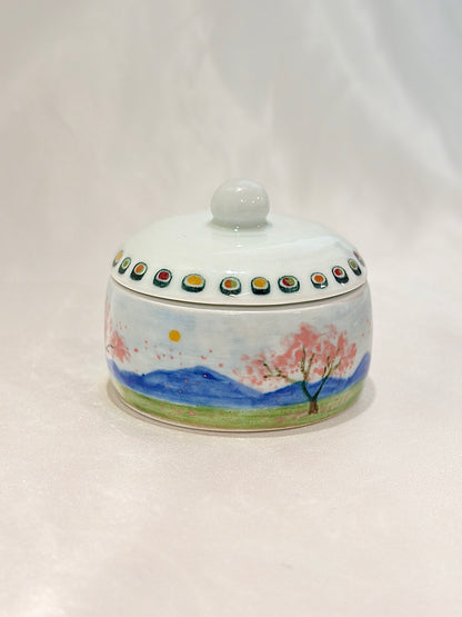 Sakura Sushi Trinket Box