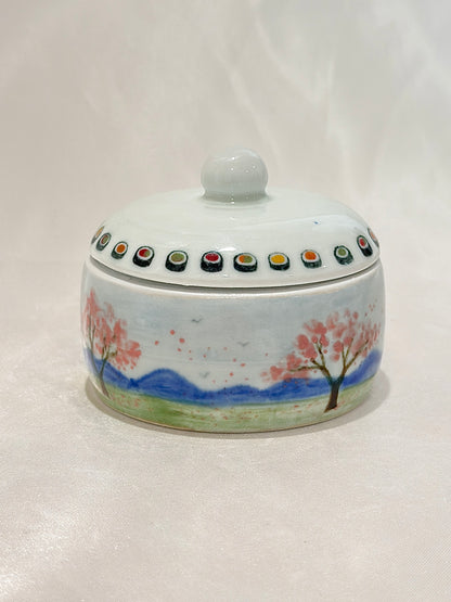 Sakura Sushi Trinket Box