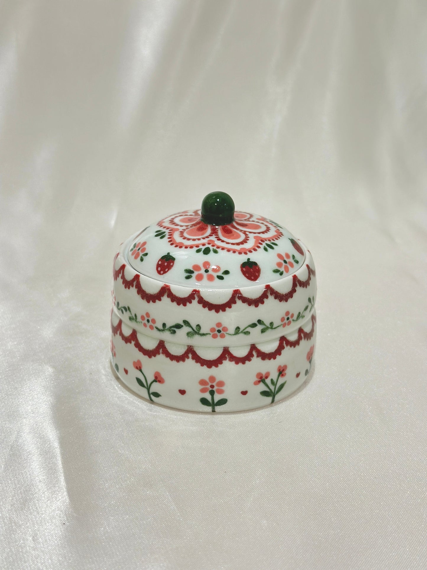 Strawberry Fields Trinket Box